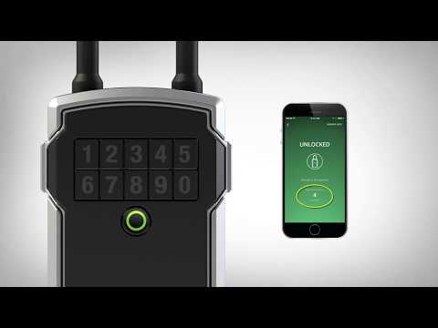 Screen capture of Bluetooth<sup>&reg;</sup> Lock Box - How to Register & Add Your Lock Box to Master Lock Vault eLocks App