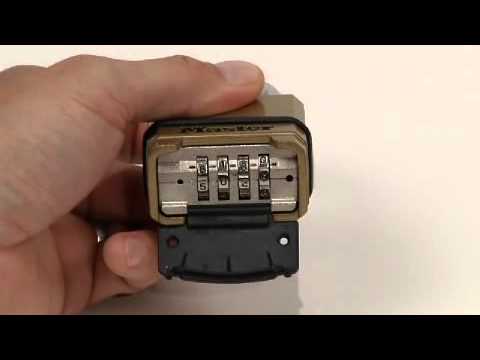 Screen capture of Operating the Magnum&reg; M175 Set&#45;Your&#45;Own Combination Lock 