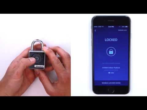 Screen capture of Master Lock 4400D &amp; 4401DLH &#45; Unlock Your Lock In Touch Mode